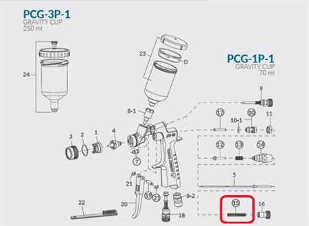 Fluid needle spring